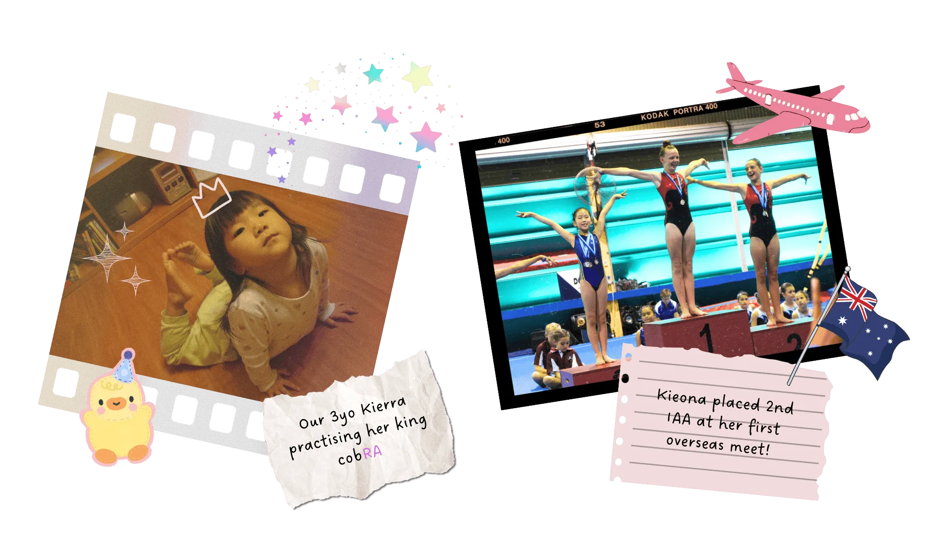 Gymkies About Us Collage 2